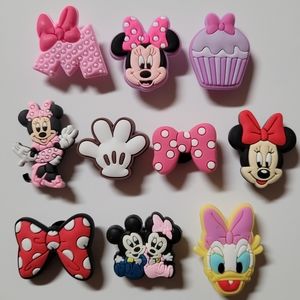 10 pcs. Shoe charms for crocs.